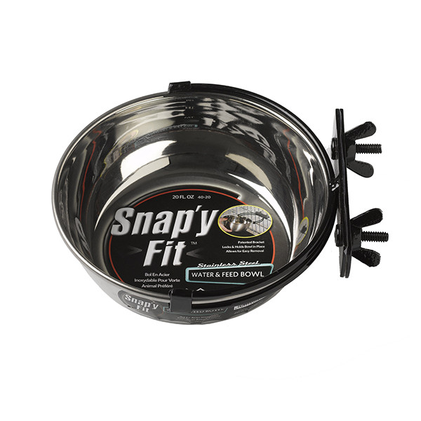 Bol alimentaire Snap-y Fit en acier inoxydable - 590ml - MidWest
