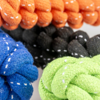 Scooby rope stick with loop -34x8x6cm - mixed colors