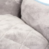 Cesta retangular Tweed Sky azul/preto L - 80x60x24cm Cesta retangular Tweed Sky azul/preto L - 80x60x24cm