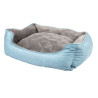 Cesta retangular Tweed Sky azul/preto L - 80x60x24cm Cesta retangular Tweed Sky azul/preto L - 80x60x24cm
