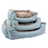 Cesta retangular Tweed Sky azul/preto L - 80x60x24cm Cesta retangular Tweed Sky azul/preto L - 80x60x24cm