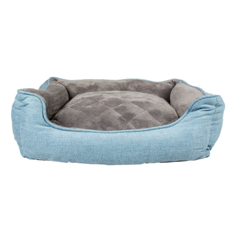 Cesta retangular Tweed Sky azul/preto L - 80x60x24cm Cesta retangular Tweed Sky azul/preto L - 80x60x24cm