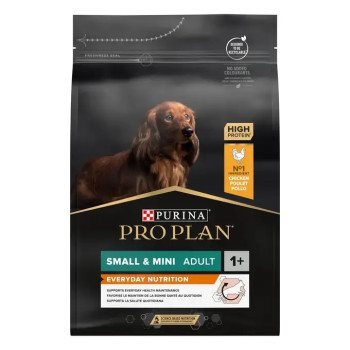 Pro Plan - Tägliche Ernährung für kleine und Mini-Erwachsenen Hunde Reich an Huhn 14 kg