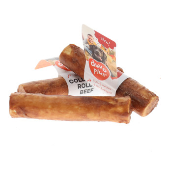 Rolos de colágeno de carne bovina - M - 12,5cm x 1pcs / 55g - Mastigar