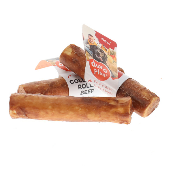 Rollos de colágeno de res - M - 12,5 cm x 1 pieza / 55 g - Masticar
