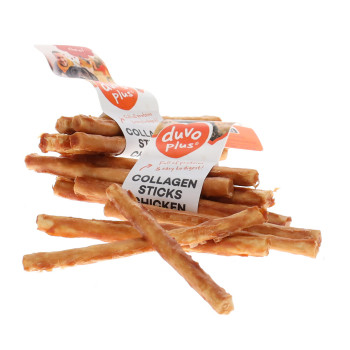 Collageen sticks kip 12,5cm x 5st / 35g - Kauw