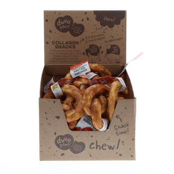 Collágeno pretzel pollo - 8,5cm x 1pcs / 50g - Masticar