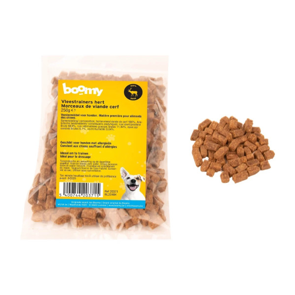 Morceaux de viande cerf 250g - Boomy
