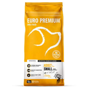 Adult Small Chicken & Rice 3kg - Kroketten für kleine Hunde - Euro Premium