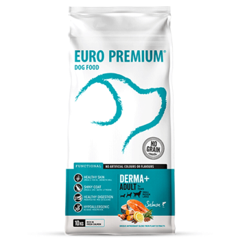 Adult Dema+ 10kg - Hypoallergene Trockenfutter für Hunde aller Größen - Euro Premium