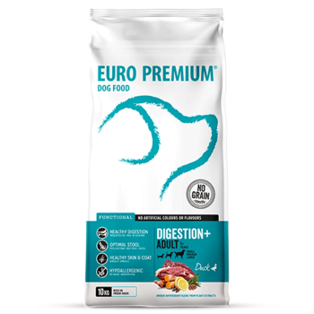 Adult Digestion+ 2kg - Hypoallergene Kroketten für Hunde aller Größen - Euro Premium