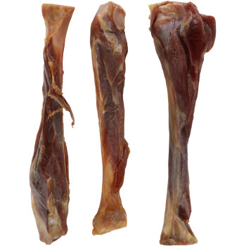 Huesos de peroné de cerdo con carne - 3 piezas