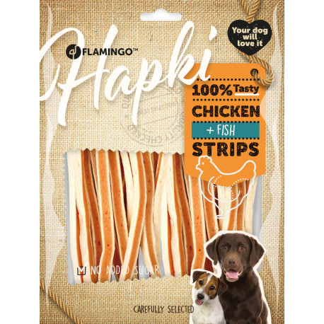 Sushi strips met kip en vis 400g - Hapki