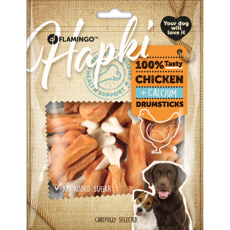 Drumsticks de cálcio com frango 170g - Hapki