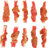 Palito con cangrejo y pollo 85g - Hapki