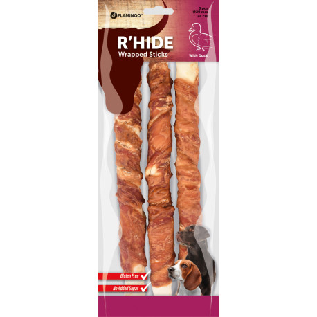 Stäbchen mit Ente 280g - 28cm - 3 Stück Stäbchen mit Ente 280g - 28cm - 3 Stück