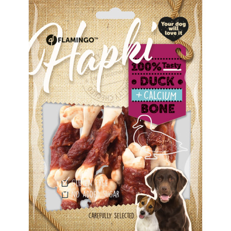 Os de cálcio com pato 170g - Hapki Os de cálcio com pato 170g - Hapki