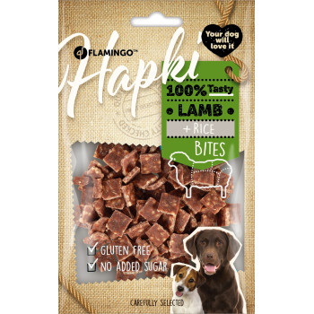 Trozos de pato y arroz 85g - Hapki