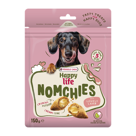 Nomchies lamb - Friandise au fourrage crémeux et agneau 150g Nomchies lamb - Friandise au fourrage crémeux et agneau 150g