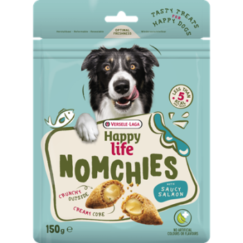 Nomchies Salmon - Friandise au fourrage crémeux et Saumon 150g