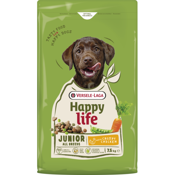 Junior with chicken 7.5kg - Happy life