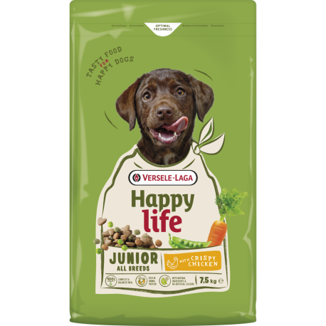 Junior de frango 7,5kg - Happy life