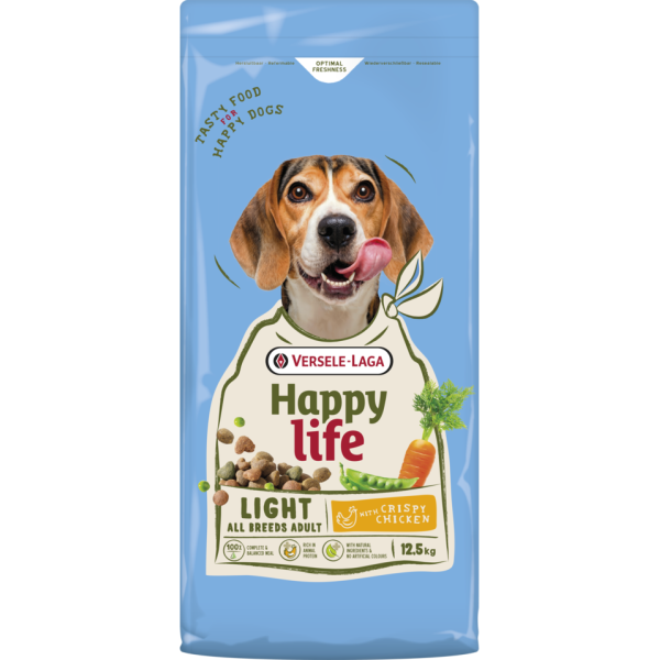 Adult light au poulet 12,5kg - Happy life