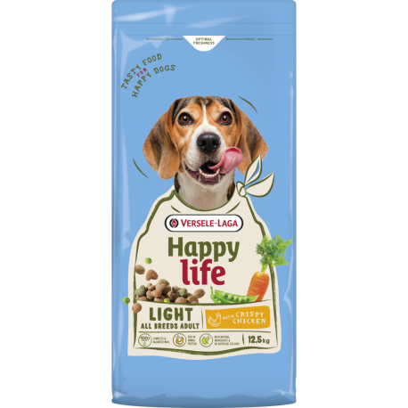 Adult Light mit Huhn 12,5 kg - Happy Life Adult Light mit Huhn 12,5 kg - Happy Life