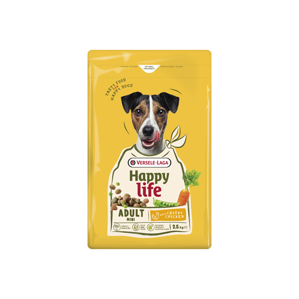 Mini adulto de frango 2,5kg - Happy life