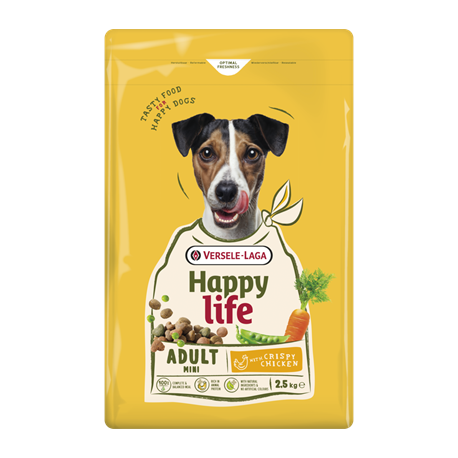 Adult mini au poulet 2,5kg - Happy life