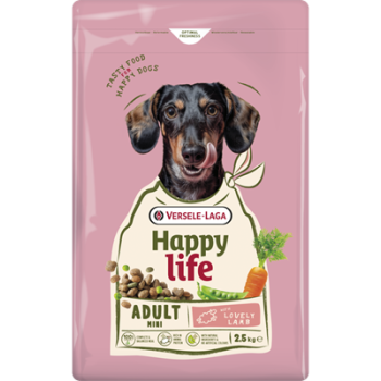 Adult mini met lam 2,5kg - Happy life