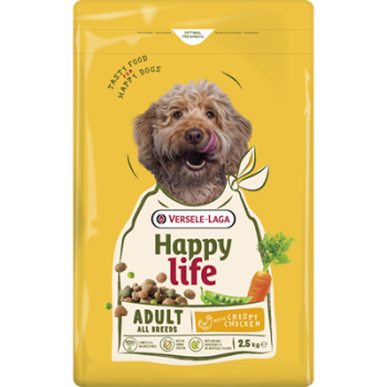 Huhn für Erwachsene 2,5 kg - Happy Life