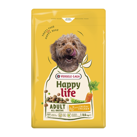Adult au poulet 2,5kg - Happy life Adult au poulet 2,5kg - Happy life