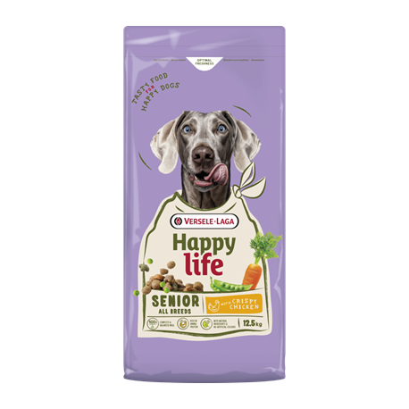 Senior au poulet 12,5kg - Happy life Senior au poulet 12,5kg - Happy life