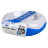 White/blue cooling bowl L - 1500ml - Ø29cm White/blue cooling bowl L - 1500ml - Ø29cm